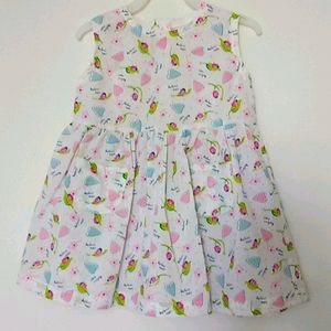 Little girl's dress 👗 with matching accessories